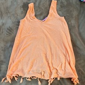 Lilly Pulitzer Melon Sheer Top